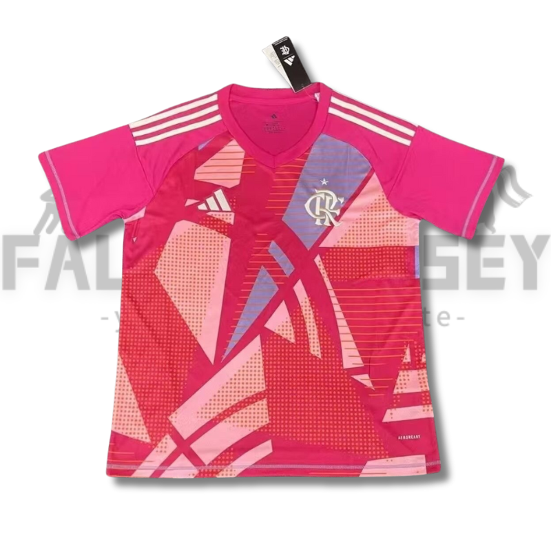 25/26 Flamengo Pink Training Football Jersey(Fans version)