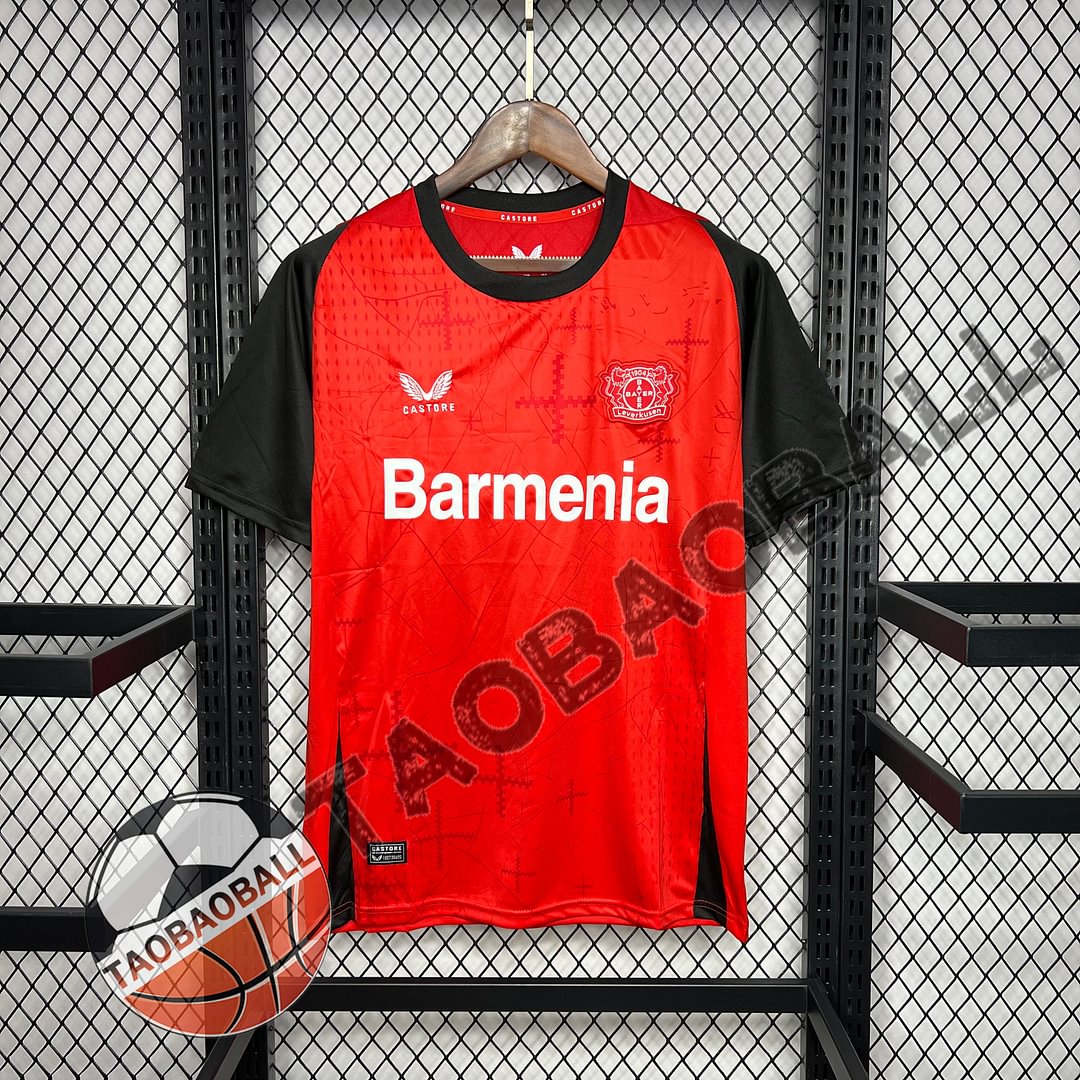 2024/2025 Leverkusen Home Football Shirt(Fan version)