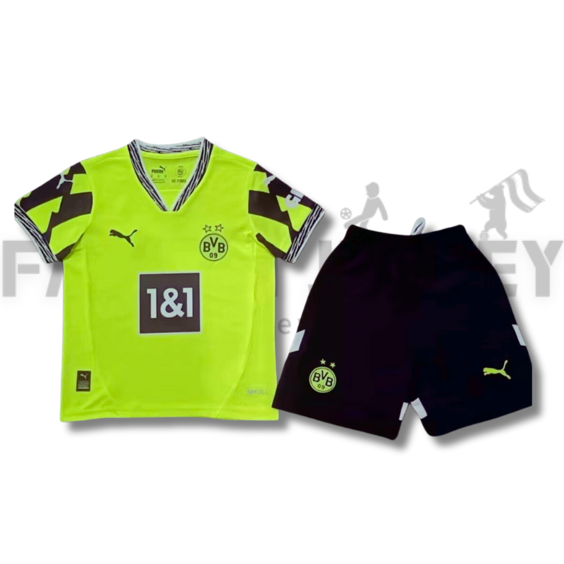 2025/2026 Dortmund Fluorescent Green Special Jersey(For Kids)