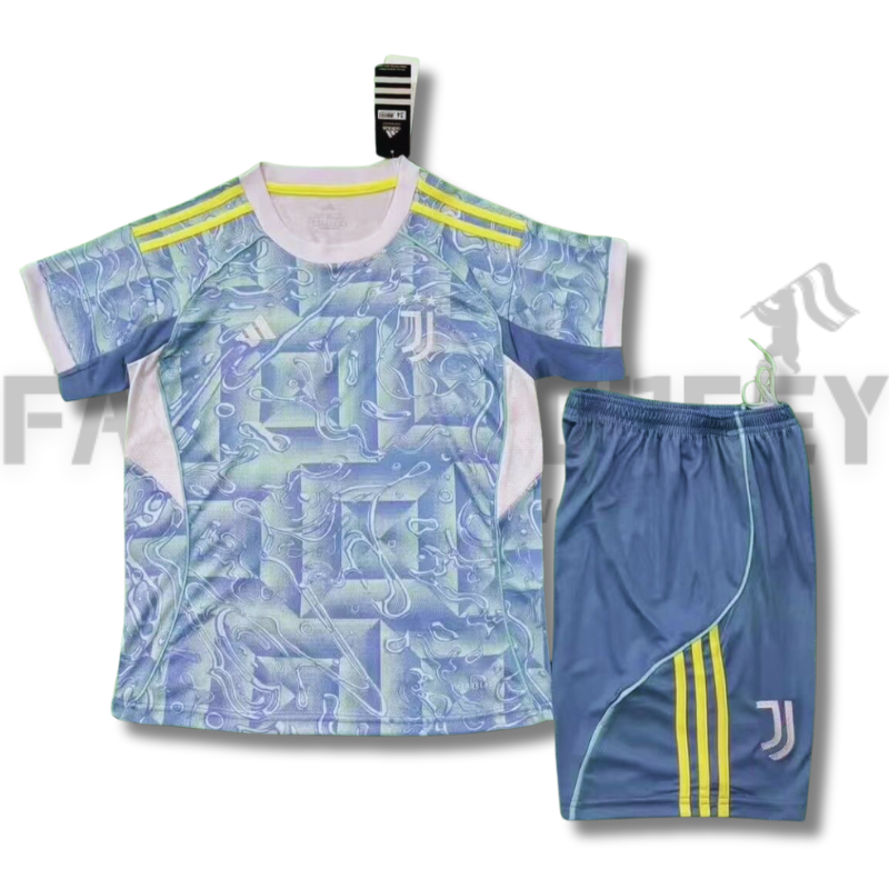 2025/2026 Juventus 2th Away Football Shirt(For Kids)