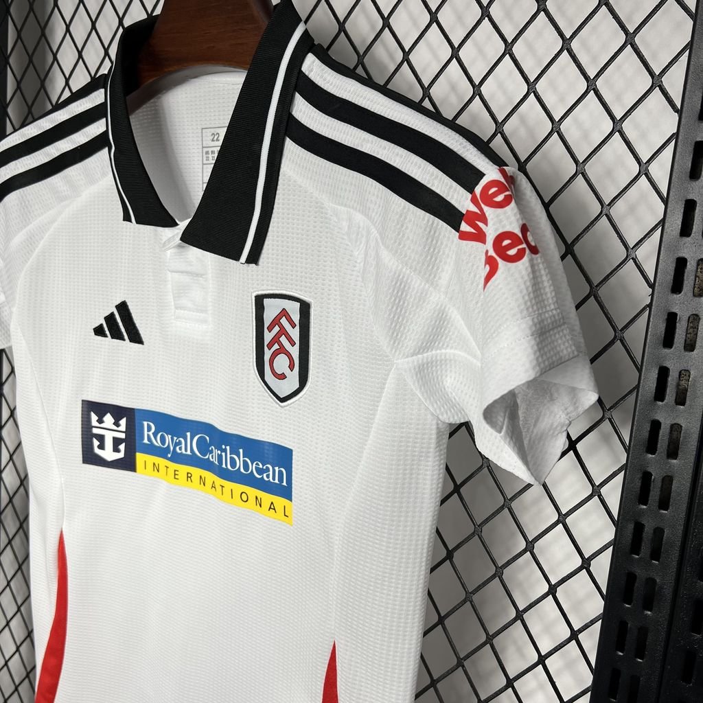 2024/2025 Fulham Home Football Shirt Kids Size