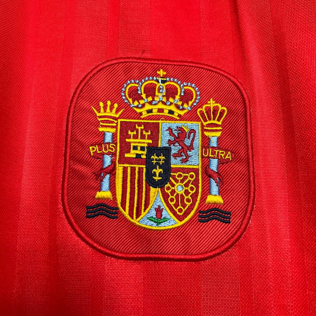1994 Spain Retro Home Football Shirt