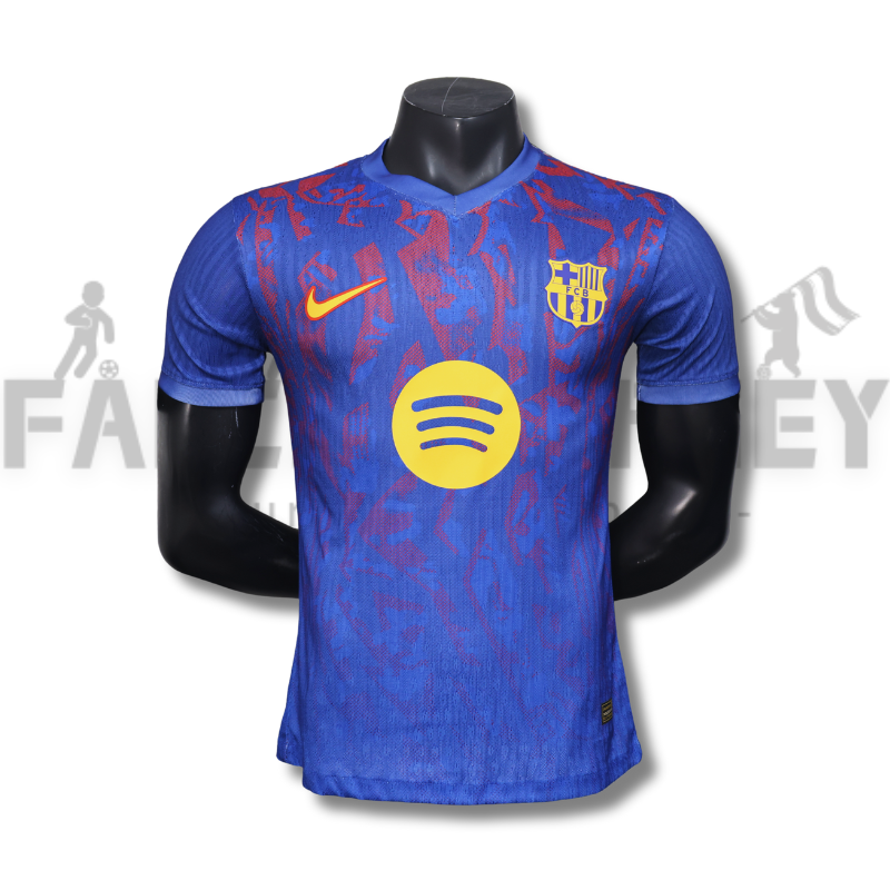 25/26 Barcelona Royal Blue Special Jersey(Player Version)