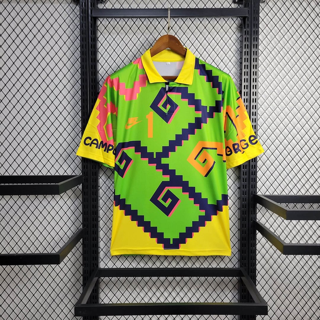 1995 Retro Mexico Goalkeeper Football Shirt