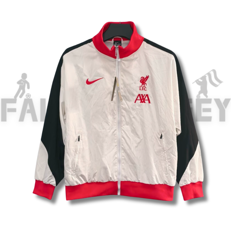2025/2026 Liverpool White Windbreaker Football shirt