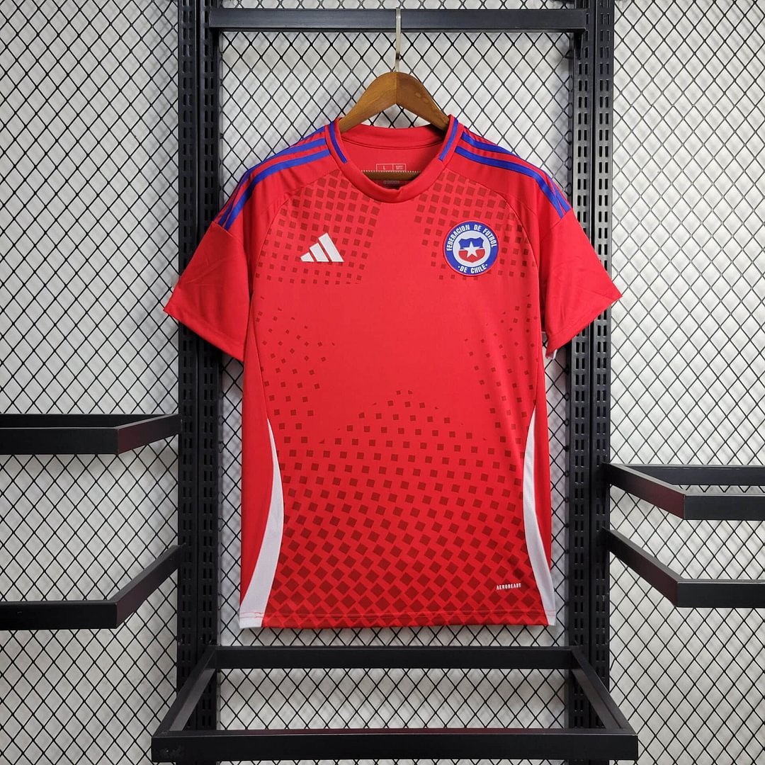 2024 Chile Home Football Shirt( Fans Edition )