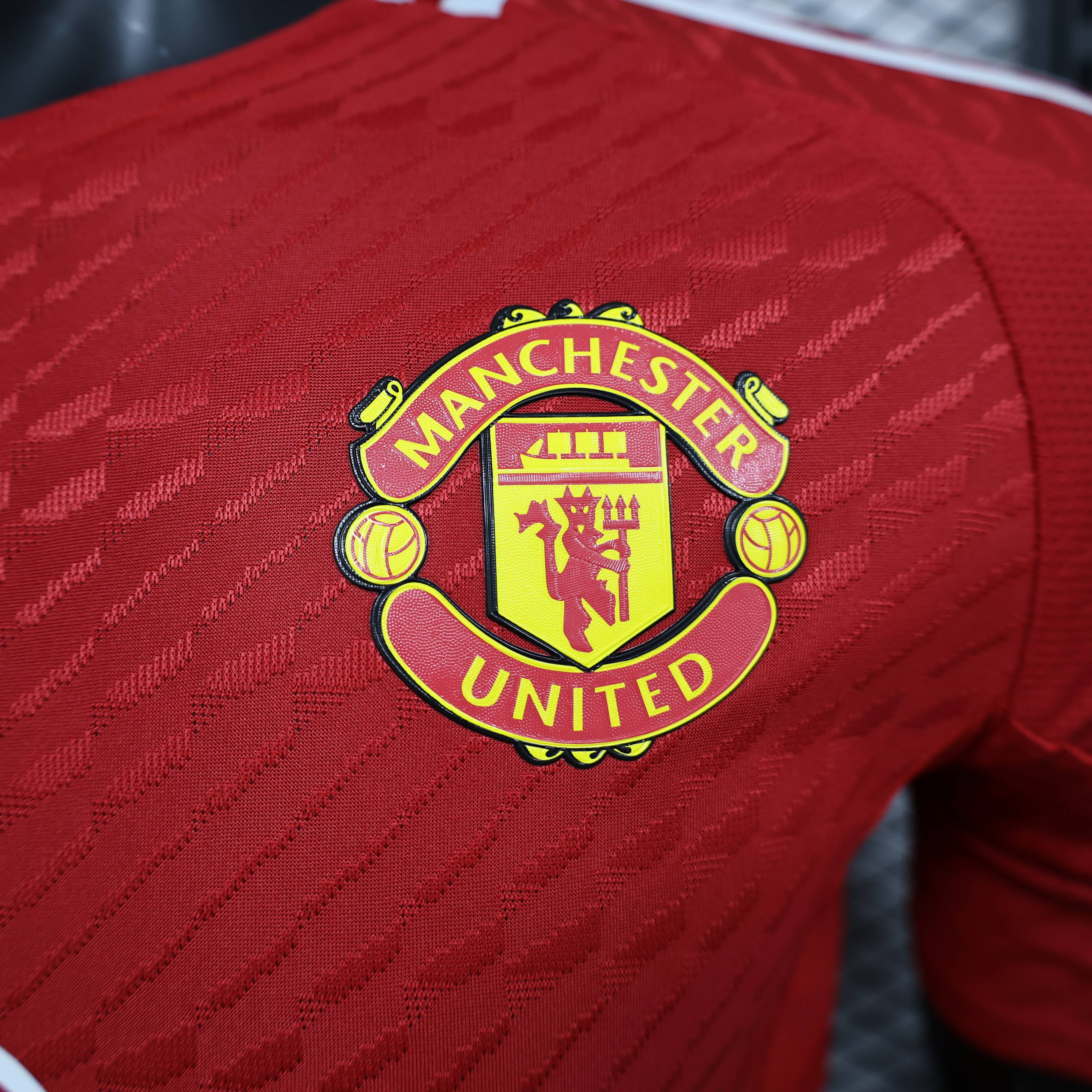 2024/2025 Manchester United Home Football Jersey For Player Version