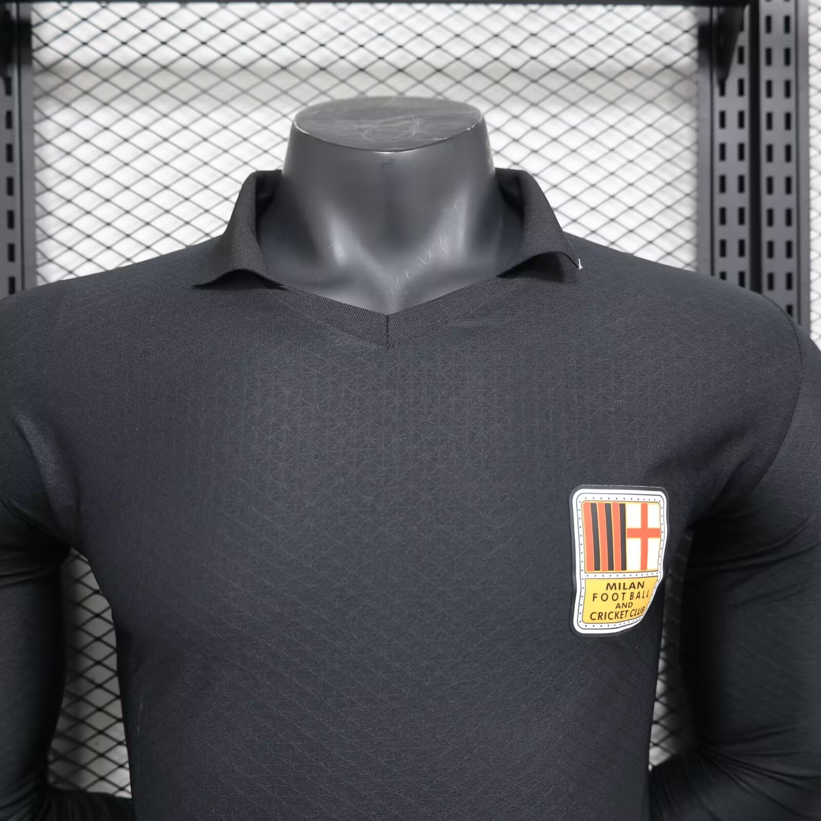 24/25 AC Milan Anniversary Black Long Sleeves Jersey( Player Eersion )