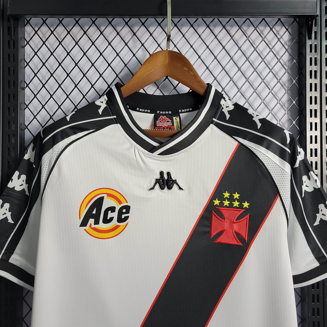 2000 Retro Vasco da Gama Away Football Shirt(Fans version)