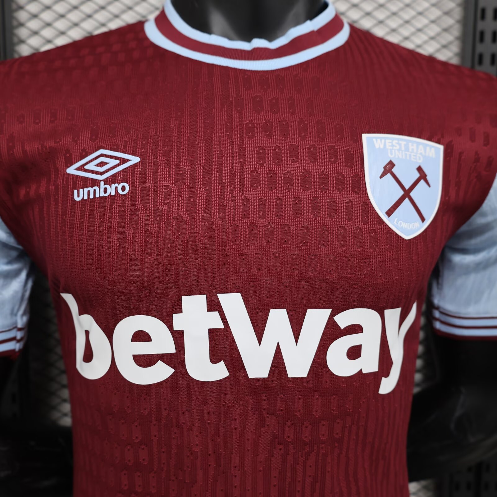 2024/2025 West Ham United Jujube Red Football Jersey(Player Edition )