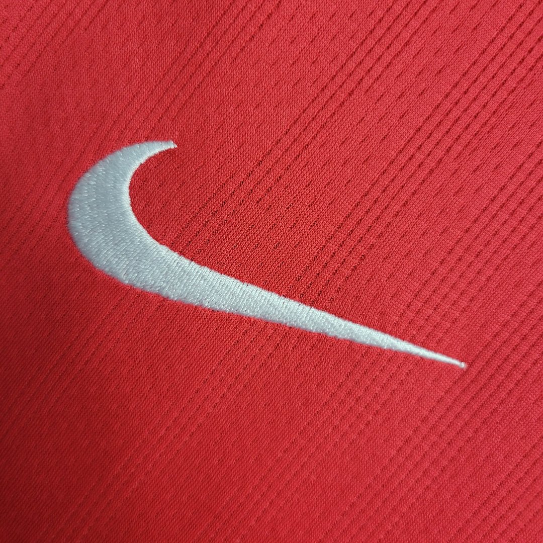 2007/2008 Manchester United Long Sleeve Retro Home Champions League Final Football Shirt