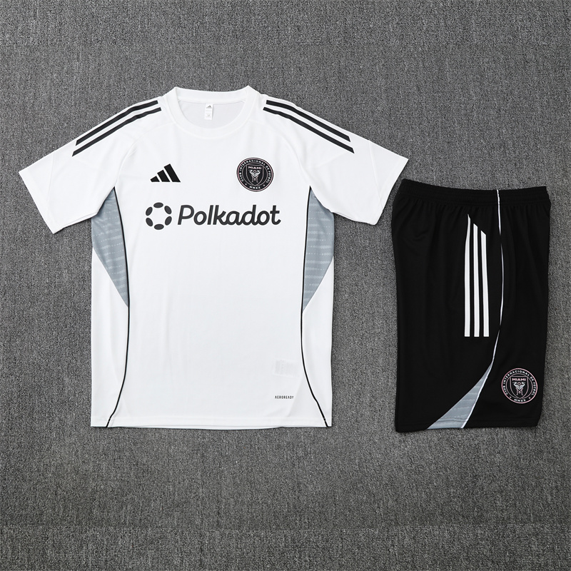 2025/2026 Miami White Training Wear Suit Shirt