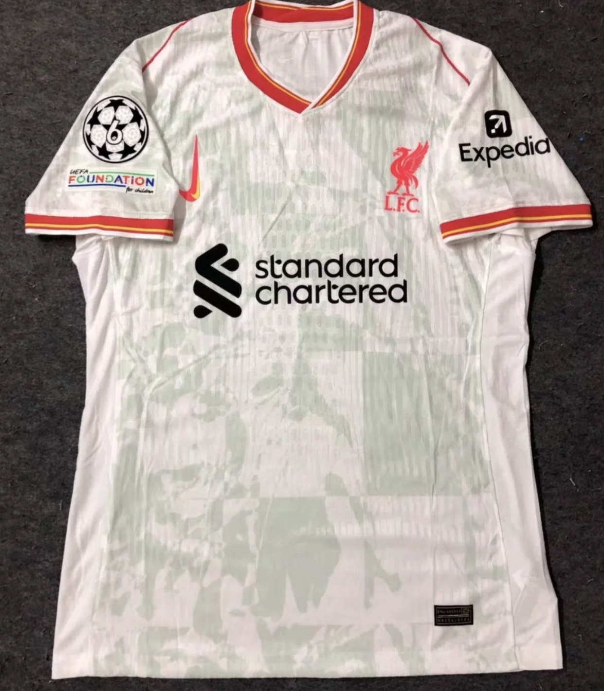 2024/2025 Liverpool 2th Away EPL league Champions Football Jersey( Player Edition )