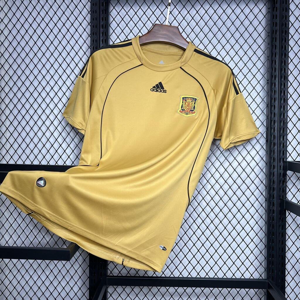 2008 Spain Retro Away Football Shirt