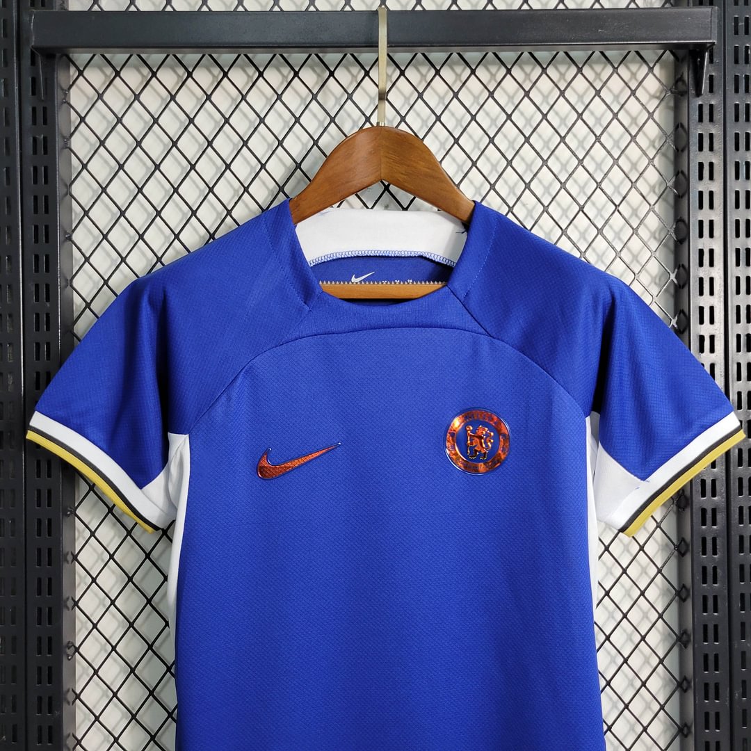 2023/2024 Chelsea Home Football Shirt Kids Size
