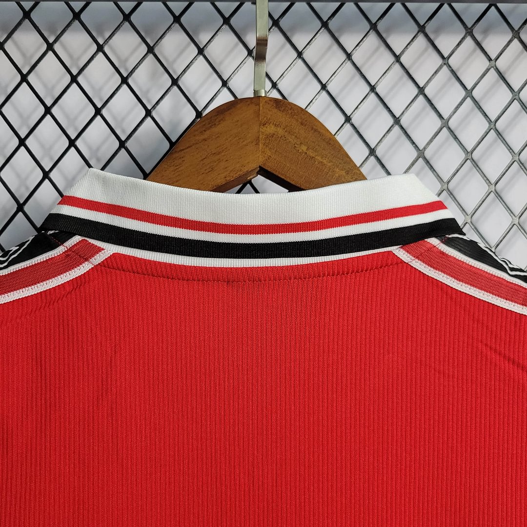 1998/1999 Manchester United Retro Home Football Shirt
