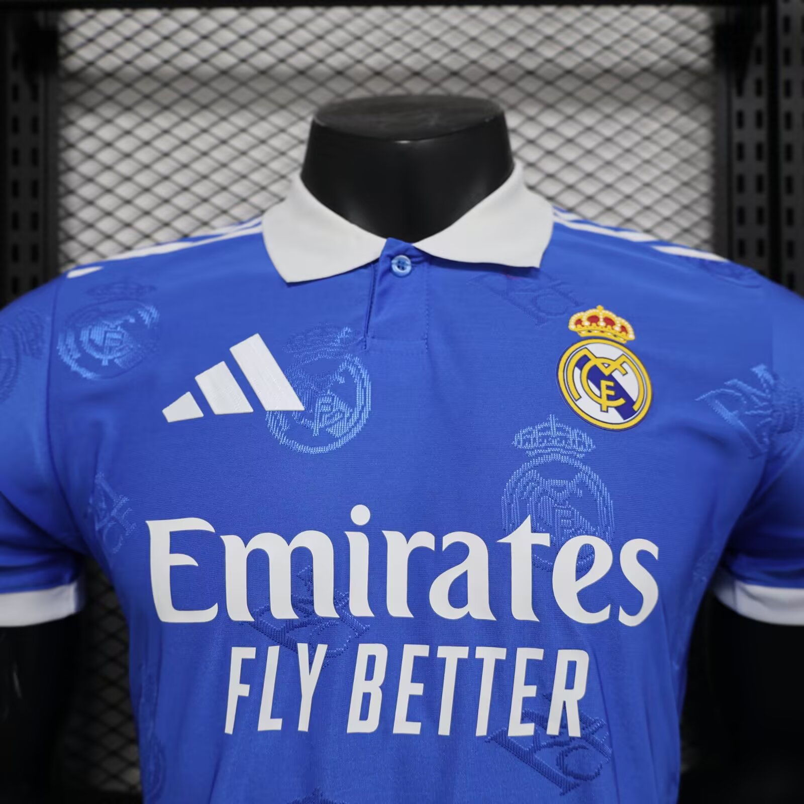2024/2025 Real Madrid Bright Blue Special Edition Football Jersey For Player Version