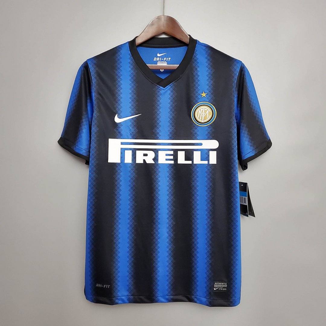 2010/2011 Retro Inter Milan Home Football Shirt