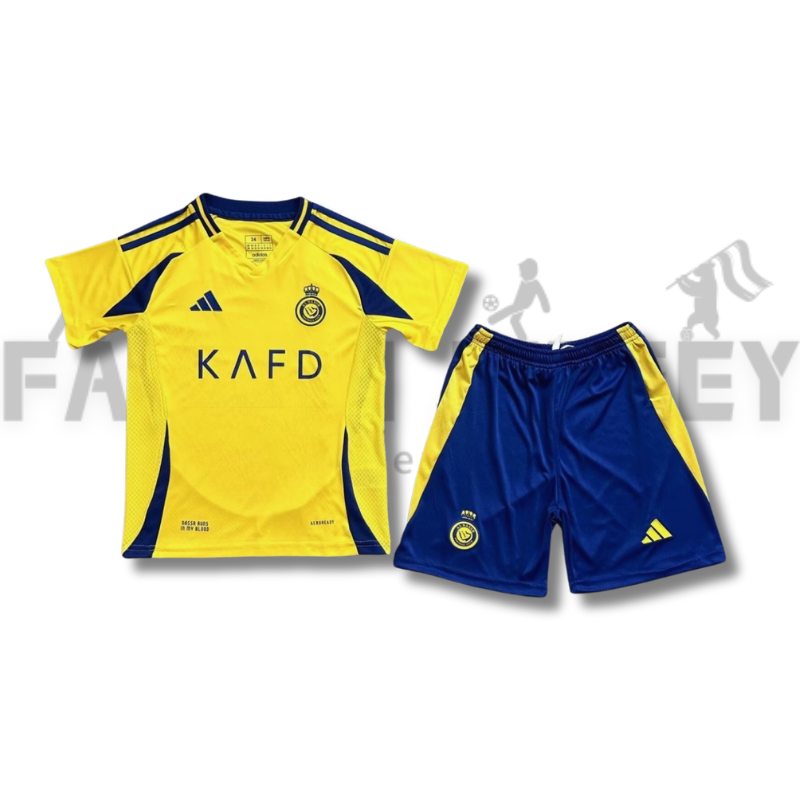 2024/2025 Al-Nassr Home Football Shirt (For Kids )