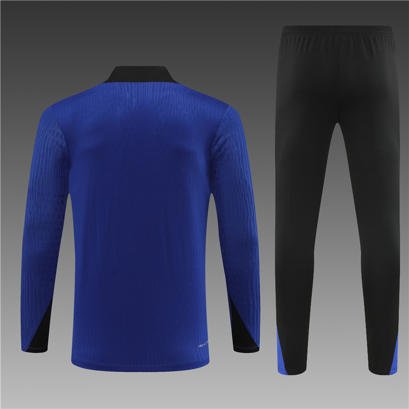 2024/2025 Barcelona Blue Half-Pull Training Suit