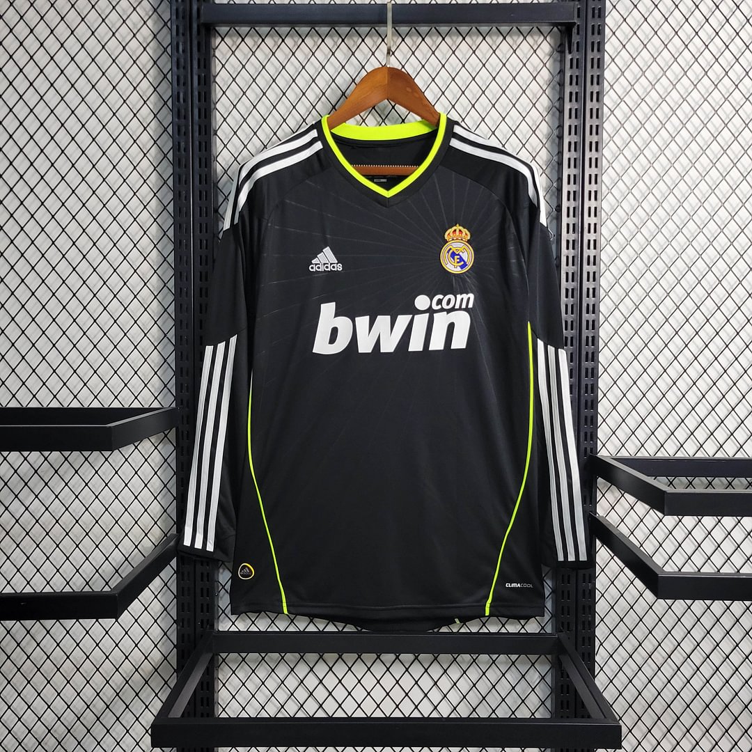 2010/2011 Real Madrid Retro Long Sleeve Away Football Shirt