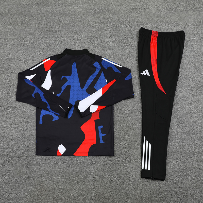2024/2025 Manchester United Half-Pull Training Football Jersey