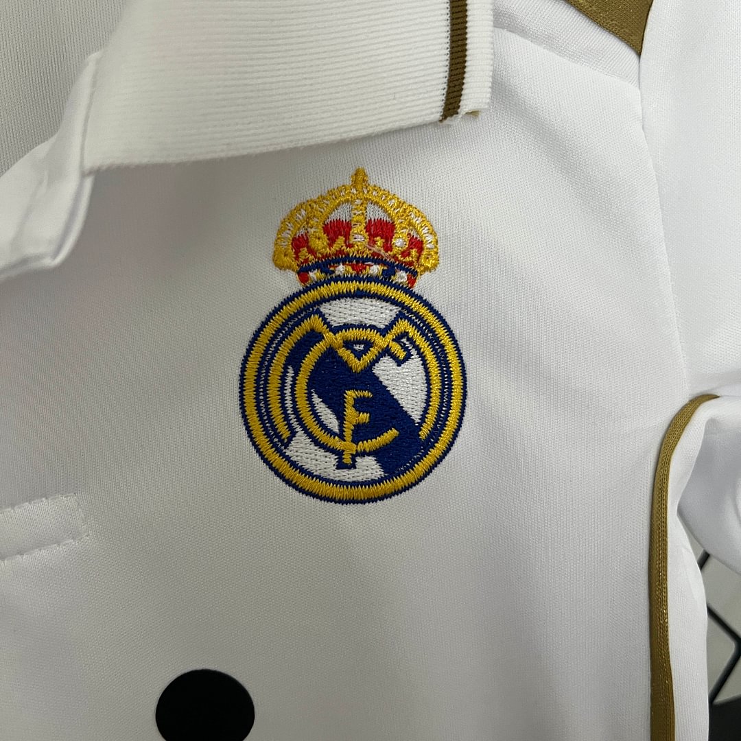 2011/2012 Real Madrid Retro Home Football Shirt Kids Size