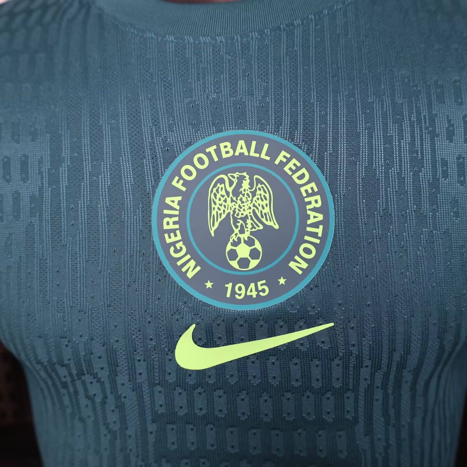 2025/2026 Nigeria Away Green Football Shirt For Player Version