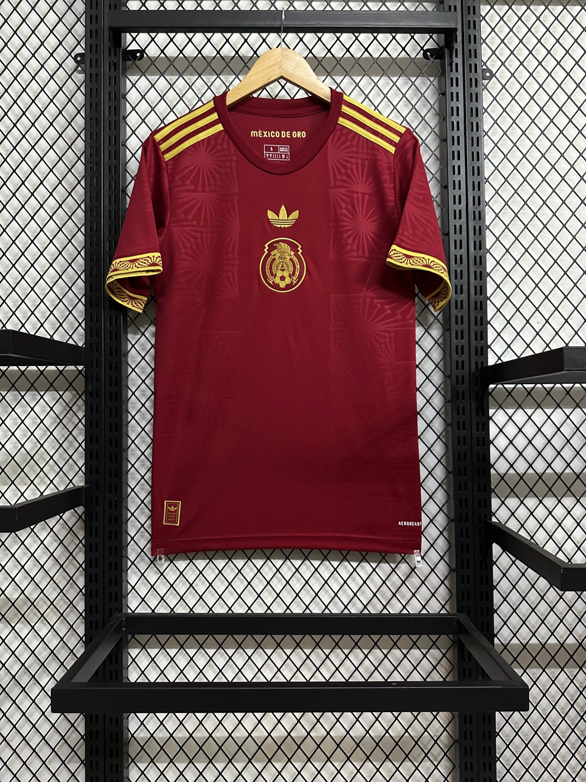 2025/2026 Mexico Concacaf Gold Cup Maroon Special Edition Football Shirt( Fans Edition )