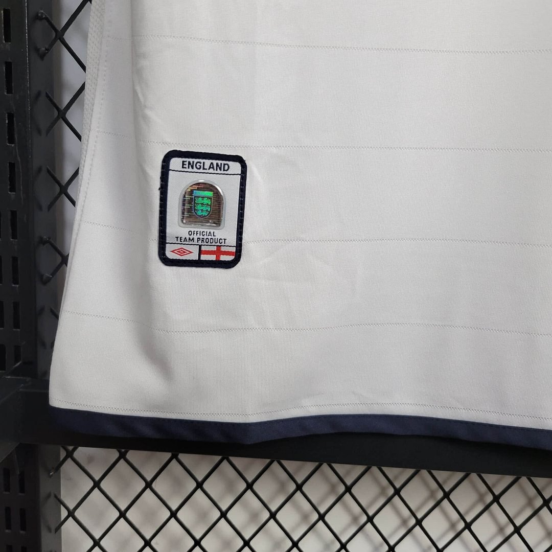 2004 Retro England Home Football Shirt 1:1 Thai Quality