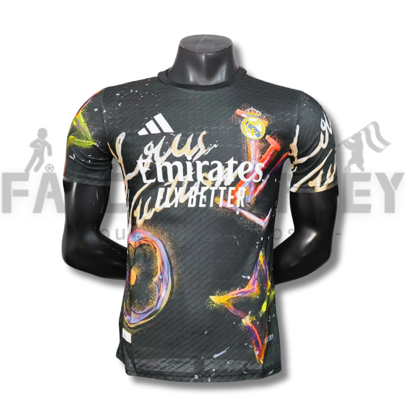 2025/2026 Real Madrid Black Special Edition Football Jersey For Player Version