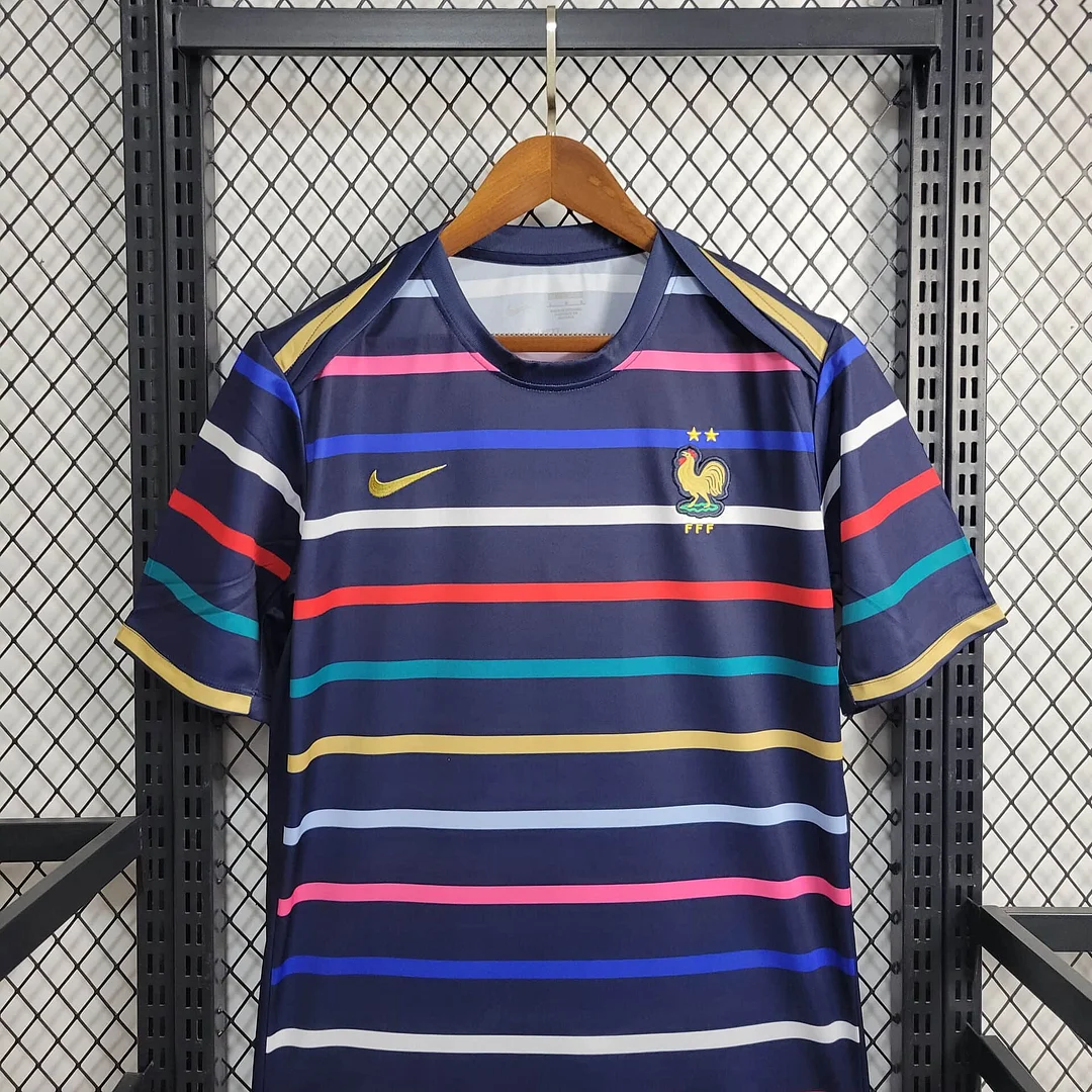 2024 France Training Wear Football Shirt( Fans Edition )