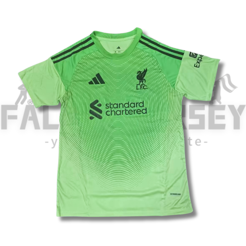 2025/2026 Liverpool Green Goalkeeper Jersey(Fans version)