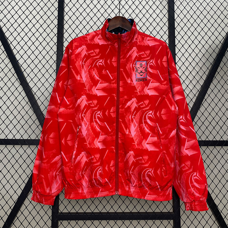 2024 South Korea Reversible Windbreaker Football Shirt