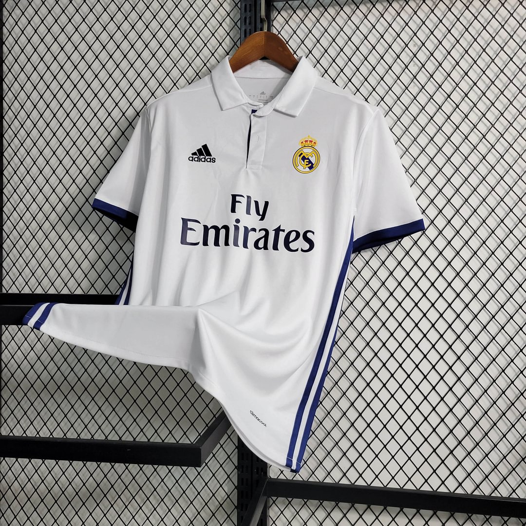 2016/2017 Real Madrid Retro Home Football Shirt