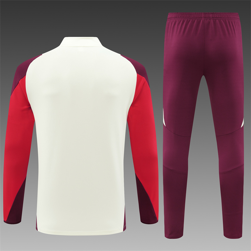 2024/2025 Bayern Half-Pull Training Football Jersey For Player Version