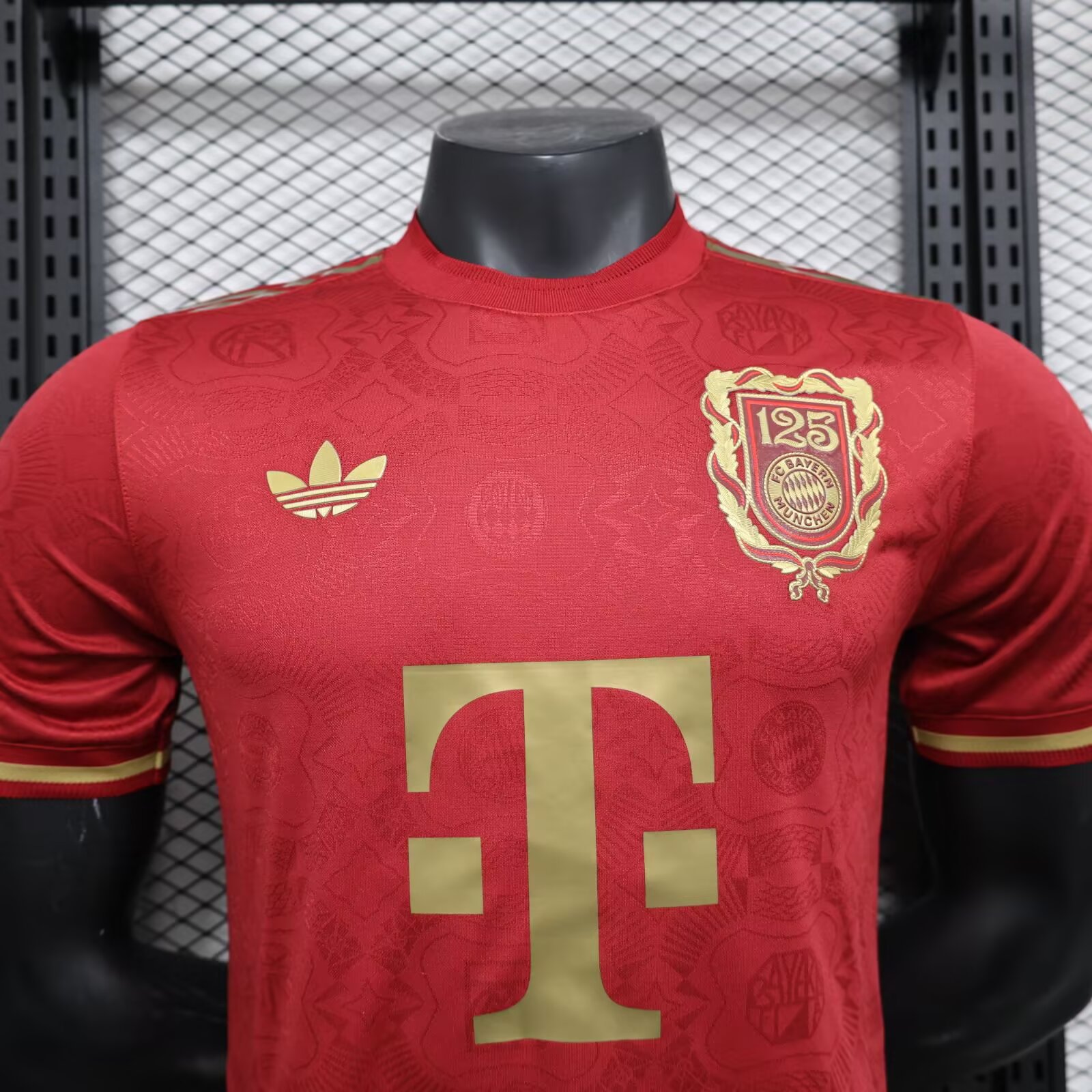 2025/2026 Bayern Munchen Red 125th Anniversary Jersey(Player Version0