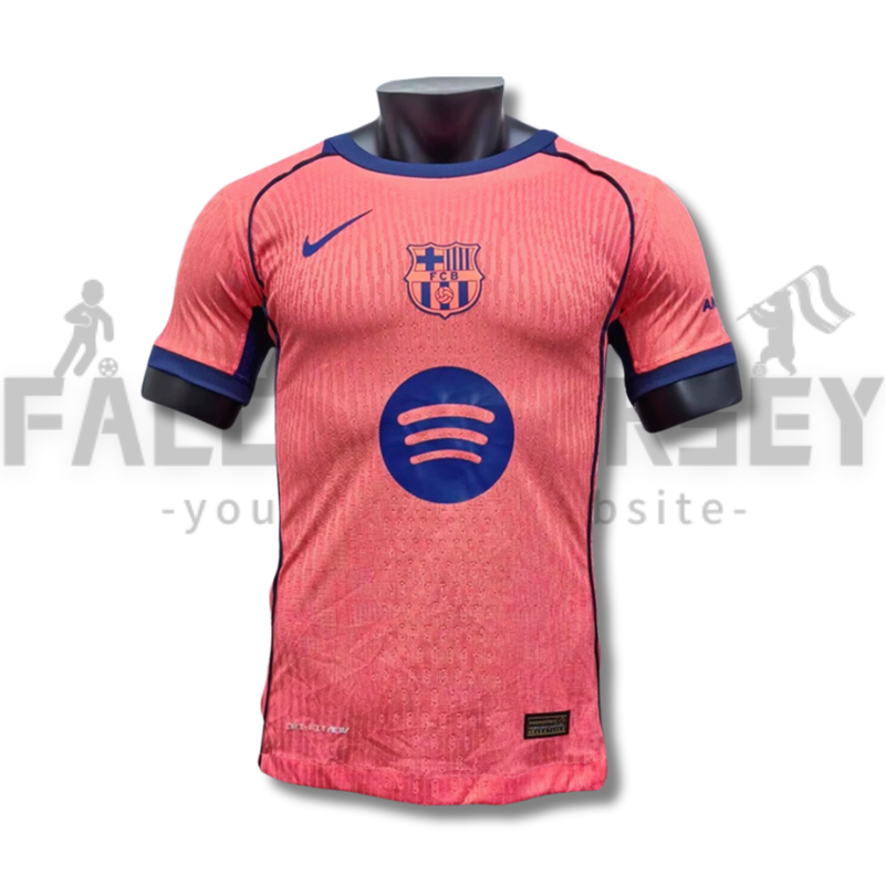 2025/2026 New Barcelona Third Away Player Edition Football Jersey