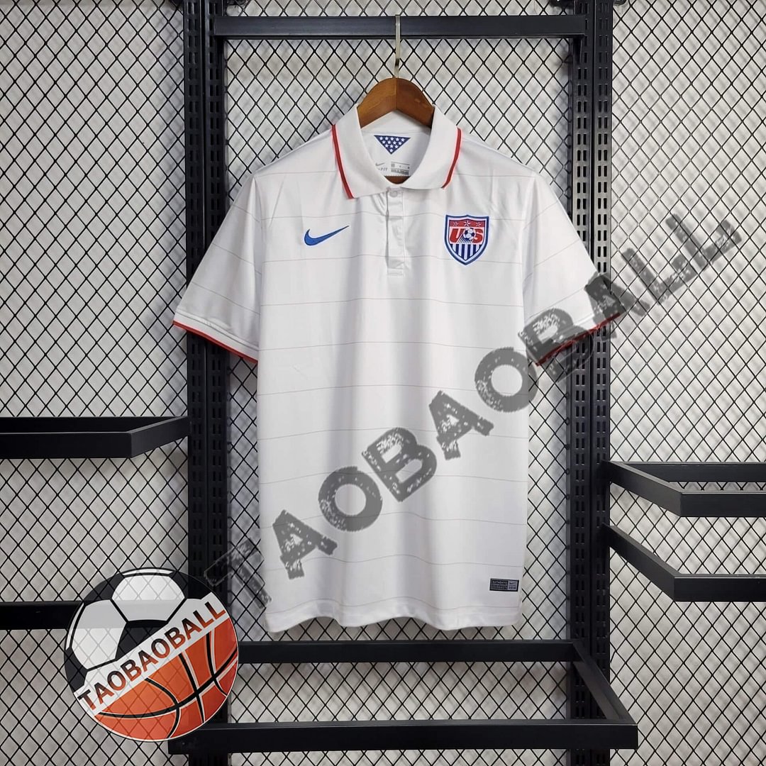 2014 United States Retro Home Football Shirt( Player Edition )