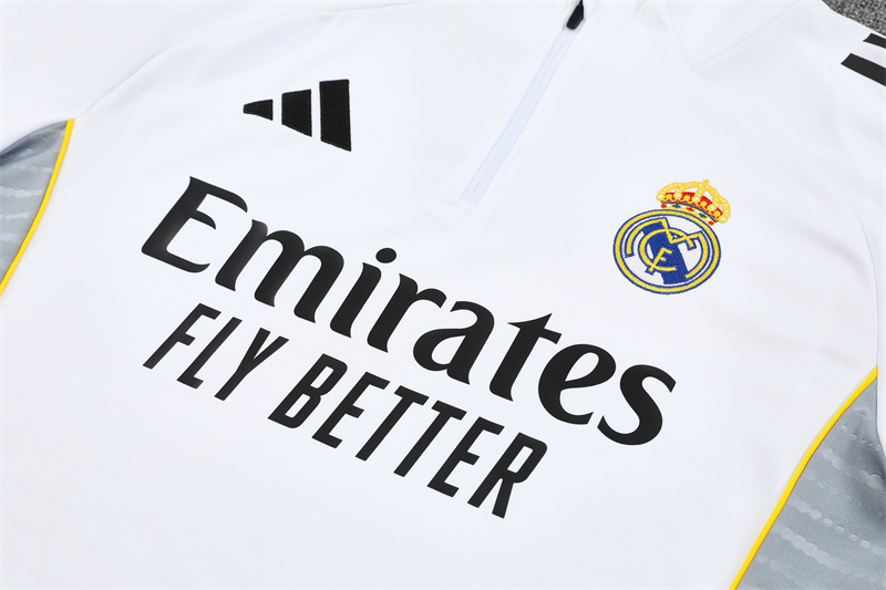 2024/2025 Real Madrid Long Zipped Jacket Training Suit