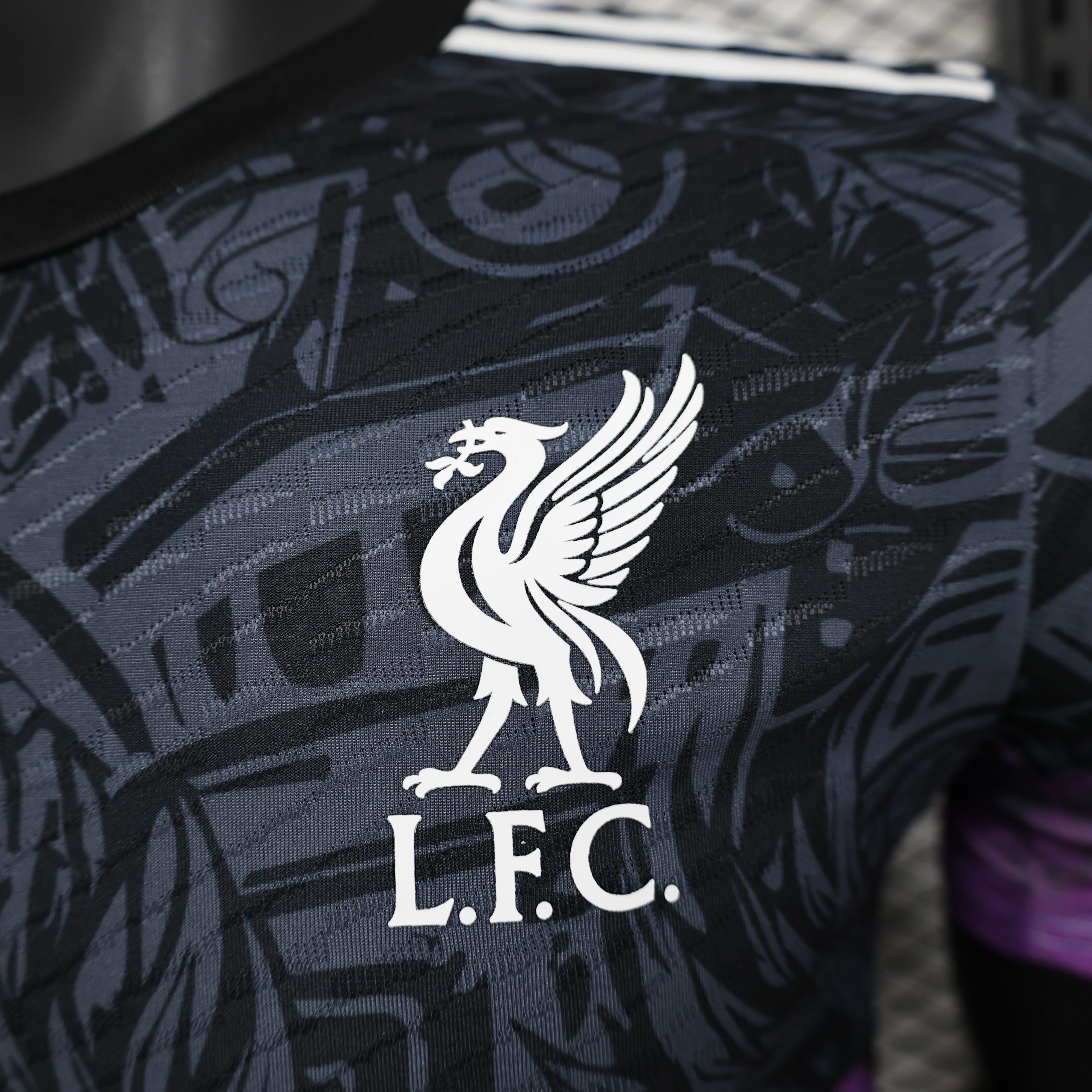 2024/2025 Liverpool Black & Purple Special Edition Football Jersey(Player Edition)