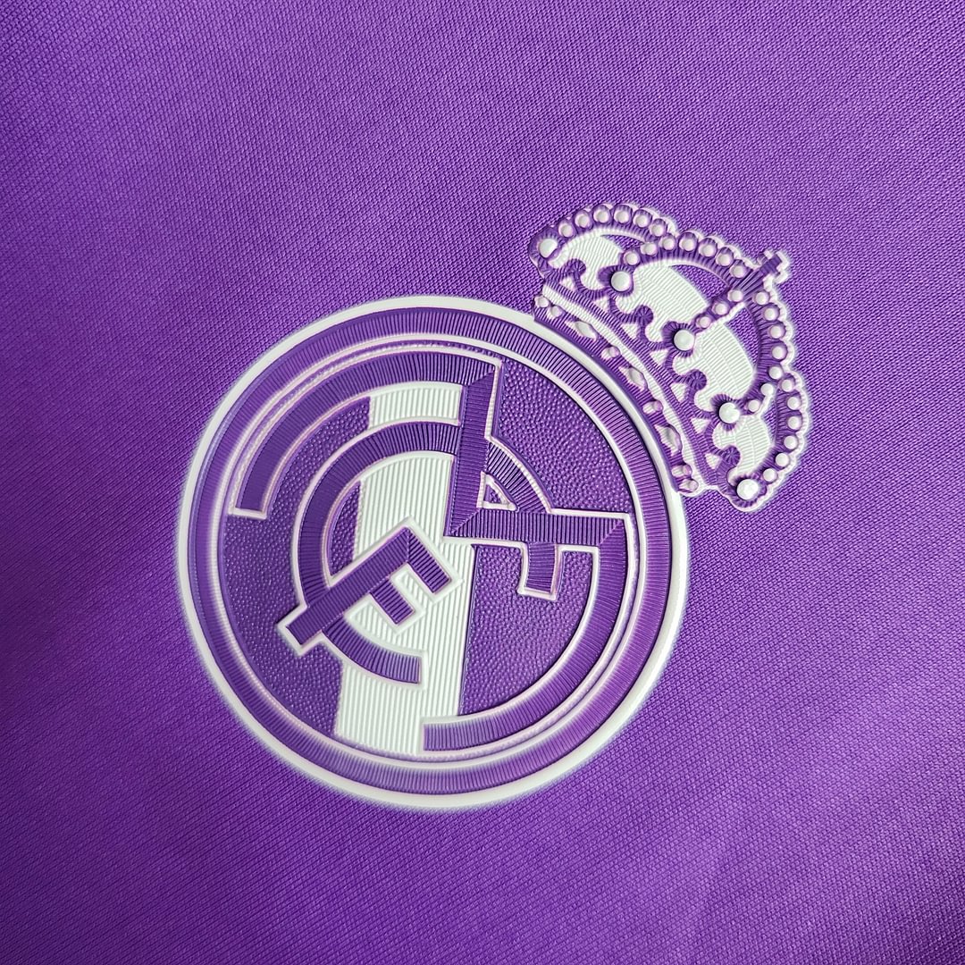 2016/2017 Real Madrid Purple Retro Away Football Shirt