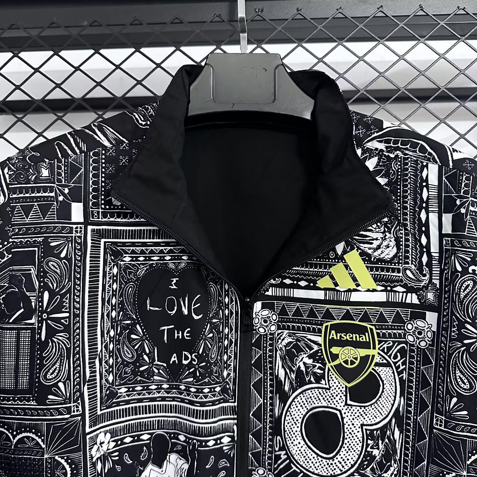 2023/2024 Arsenal Reversible Windbreaker Football Shirt