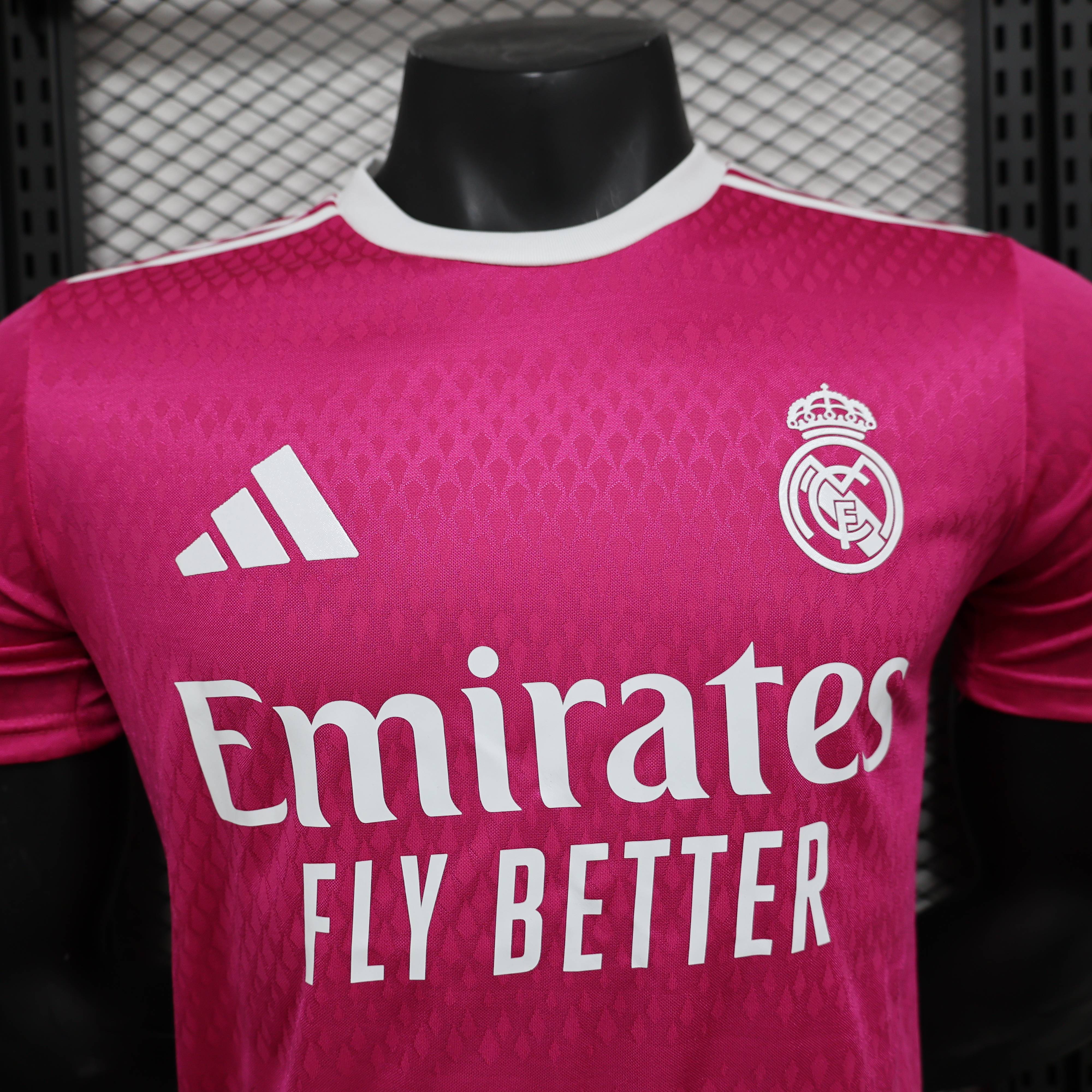2024/2025 Real Madrid Rose Red Football Jersey For Player Version