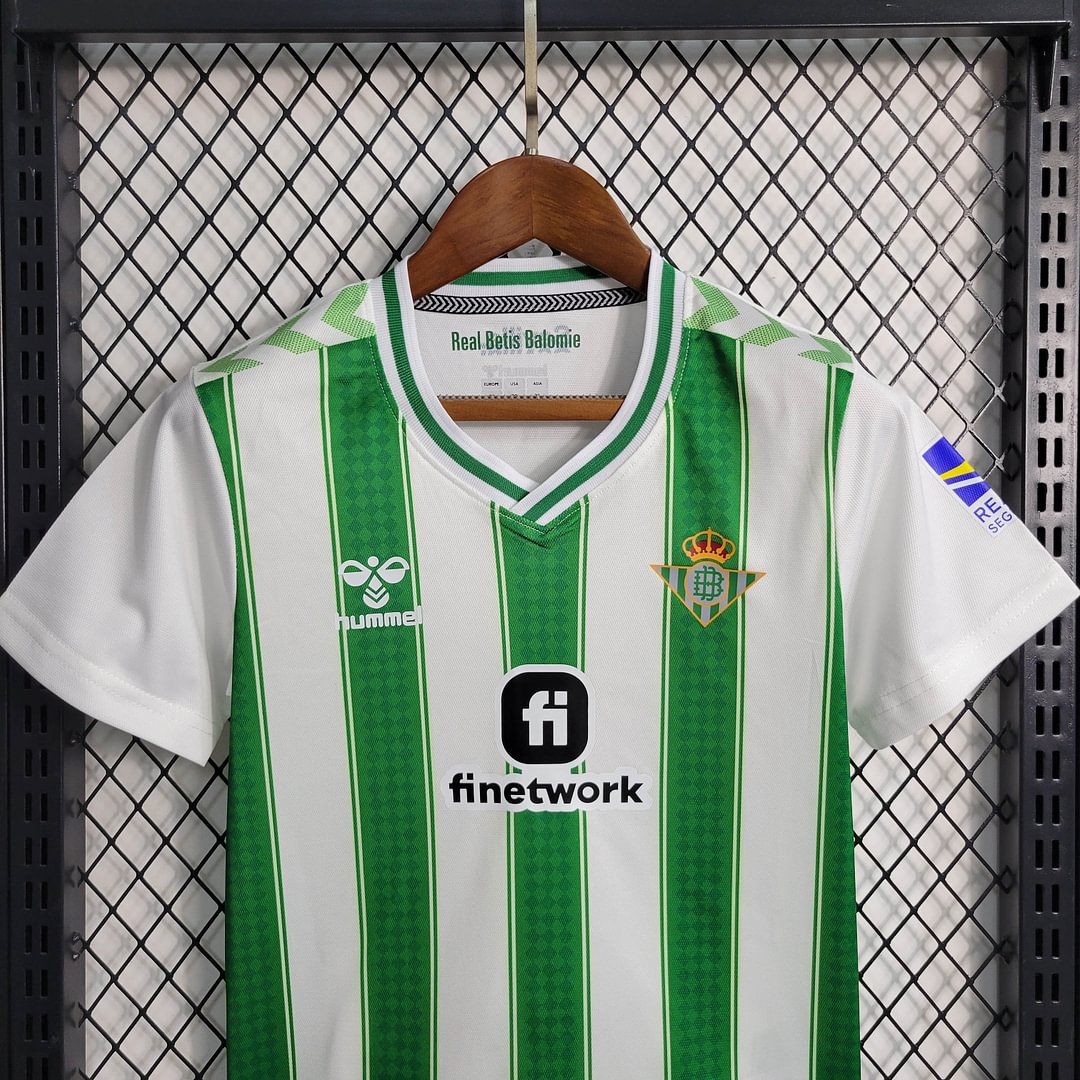 2023/2024 Real Betis Home Football Shirt Kids Size
