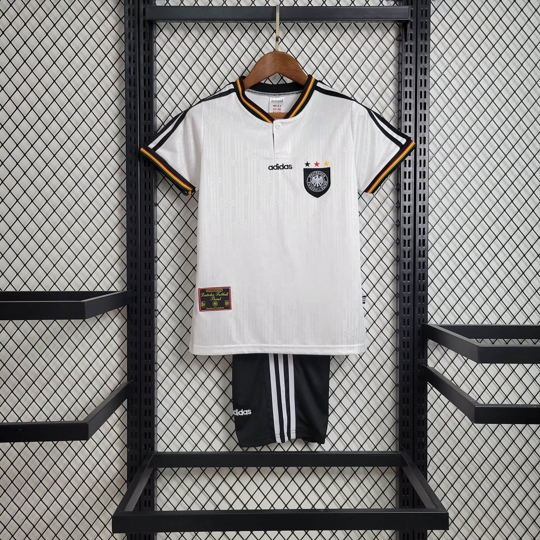 1996 Retro Germany Home Football Shirt Kids Size