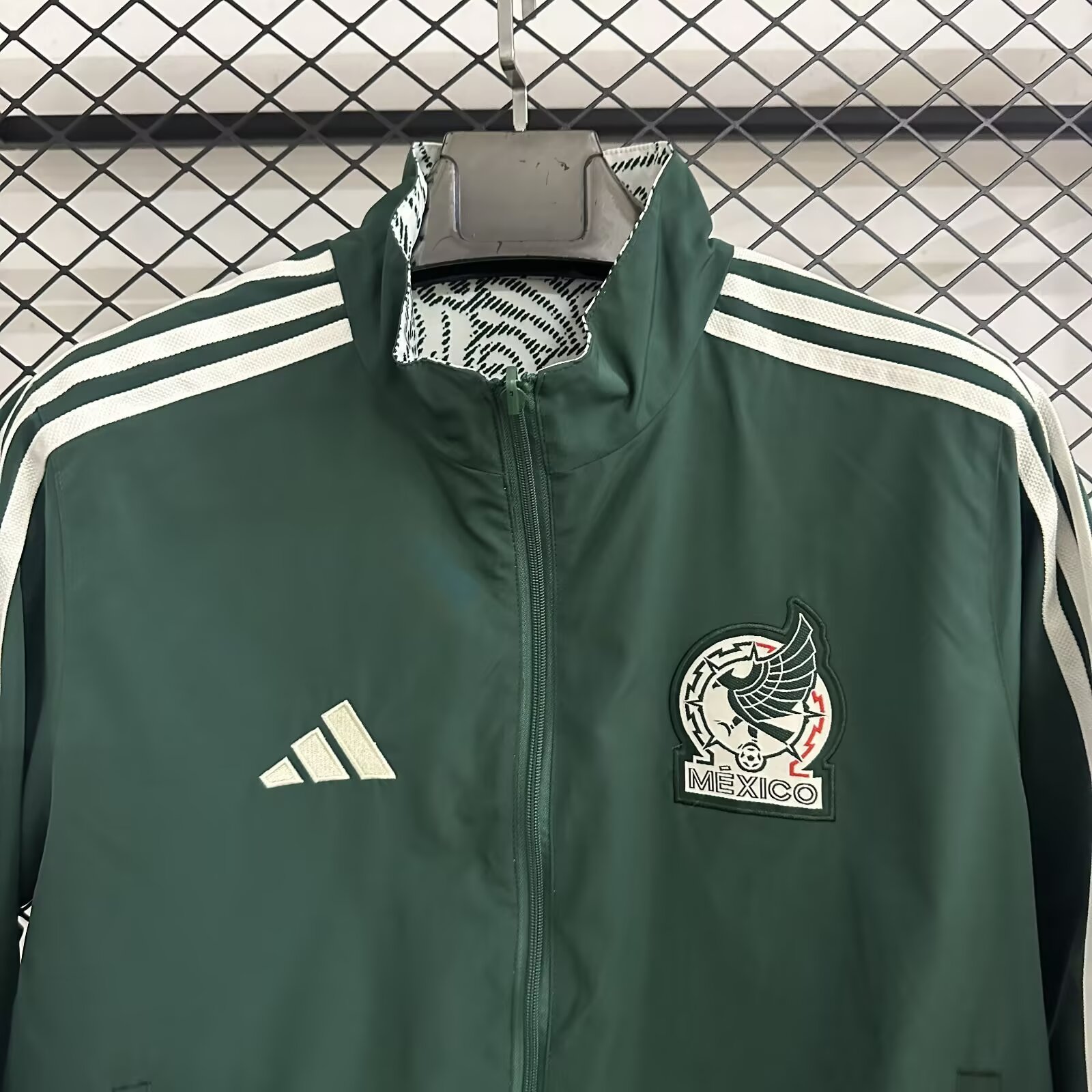 2022/2023 Mexico Reversible Windbreaker(Green)Football Shirt