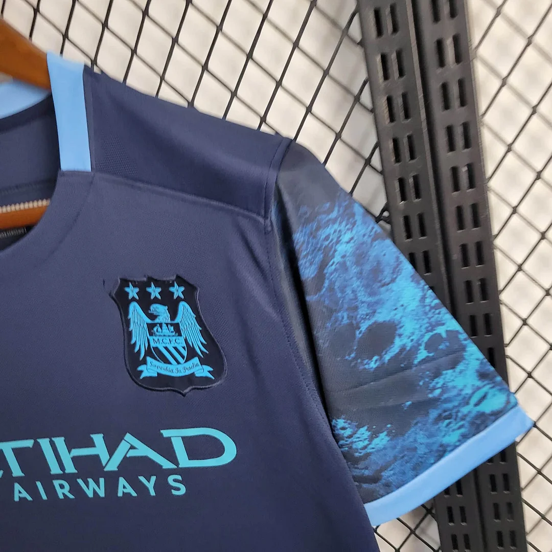 2015/2016 Manchester City Retro Away Football Jersey
