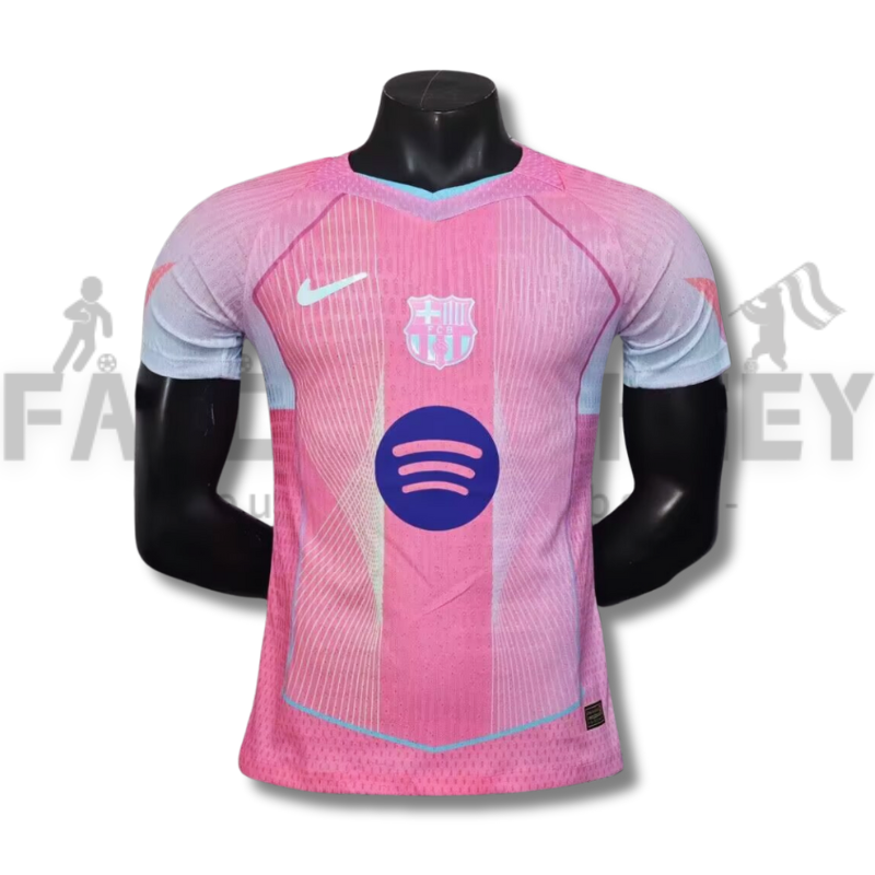 25/26 Barcelona Pink Special Edition Football Jersey( Player Edition )