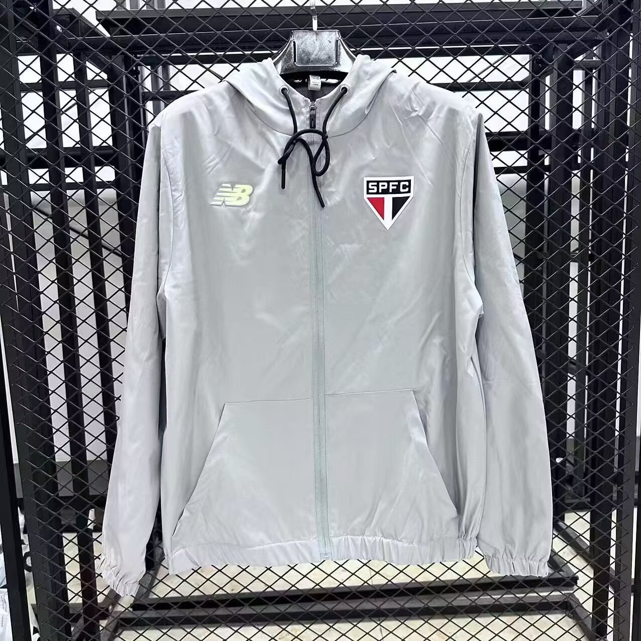 2025/2026 São Paulo Windbreaker Grey Football Shirt